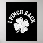 Ik Punch CK Grappig St Patrick's Day Ik Pinch CK 1 Poster (Voorkant)