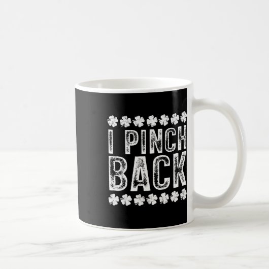 Ik Punch CK Grappig St Patrick's Day Ik Pinch CK Koffiemok (Rechts)