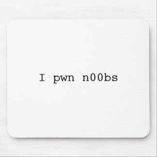 Ik pwn n00 bs Mousepad Muismat