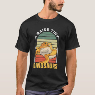 Ik raseer kleine dinosaurussen met drakenretiel t-shirt