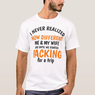 Ik realiseerde me nooit hoe verschillend mijn vrou t-shirt