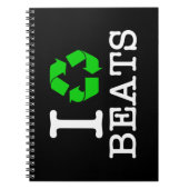 Ik recycle beats notitieboek (Voorkant)