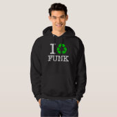Ik recycle funk hoodie (Voorkant volledig)