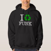 Ik recycle funk hoodie (Voorkant)