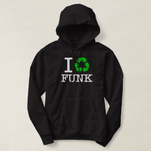 Ik recycle funk hoodie