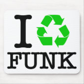 Ik recycle funk muismat (Voorkant)