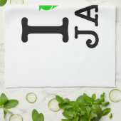 Ik recycle jazz theedoek (Gevouwen)