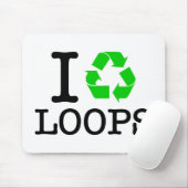 Ik recycle loops muismat (Met muis)