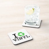 Ik recycle vinyl drankjes onderzetter (Rechterzijde)