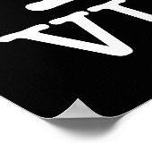 Ik recycle vinyl poster (Hoek)