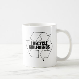 Ik recycle vriendinnen koffiemok