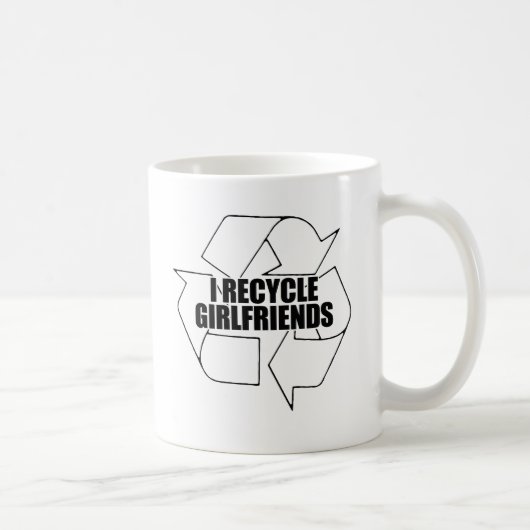 Ik recycle vriendinnen koffiemok (Rechts)