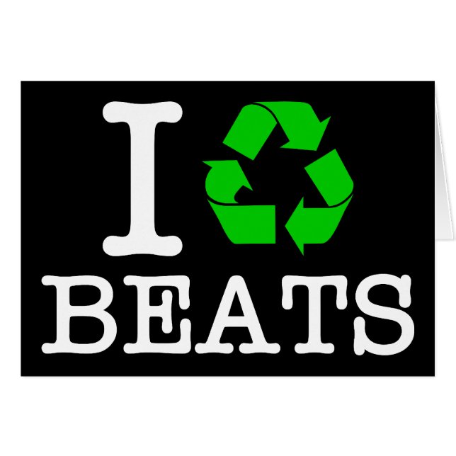 Ik Recyclen Beats (Voorkant Horizontaal)