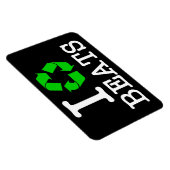 Ik Recyclen Beats Magneet (Rechterzijde)