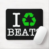 Ik Recyclen Beats Muismat (Met muis)