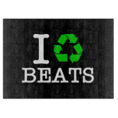 Ik Recyclen Beats Snijplank (Voorkant)