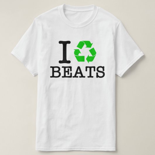 Ik Recyclen Beats T-shirt (Design voorkant)