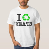 Ik Recyclen Beats T-shirt (Voorkant)