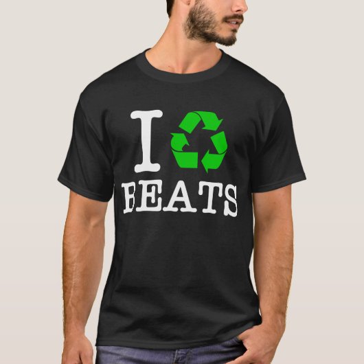 Ik Recyclen Beats T-shirt (Voorkant)