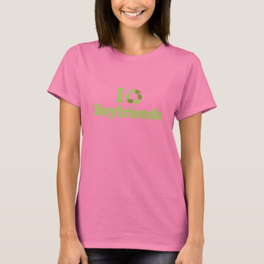 Ik recyclen BoyVrienden T-shirt / Earth Day T-shir (Voorkant)