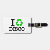 Ik Recyclen Disco Bagagelabel (Voorkant horizontaal)