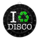 Ik Recyclen Disco Dartbord (Voorkant)
