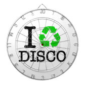 Ik Recyclen Disco Dartbord (Voorkant)