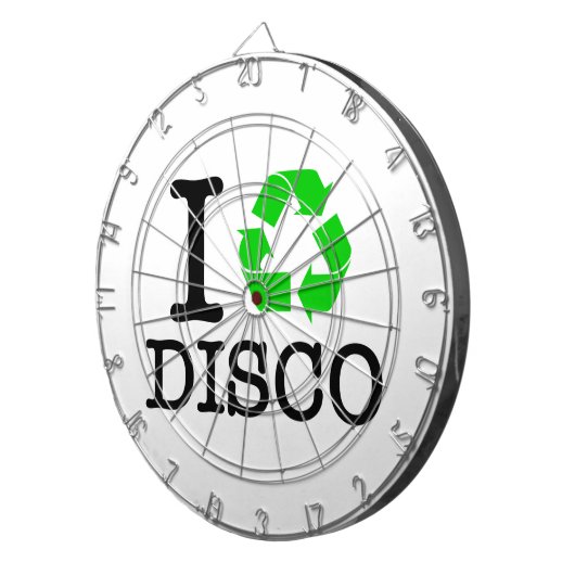 Ik Recyclen Disco Dartbord (Voorkant Rechts)