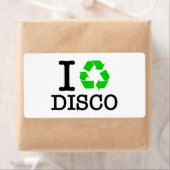 Ik Recyclen Disco Etiket (Insitu)