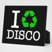 Ik Recyclen Disco Fotoplaat (Zijkant)