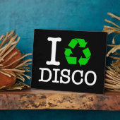 Ik Recyclen Disco Fotoplaat (Zijkant)