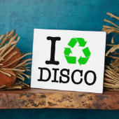 Ik Recyclen Disco Fotoplaat (Zijkant)