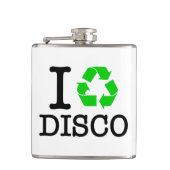 Ik Recyclen Disco Heupfles (Voorkant)