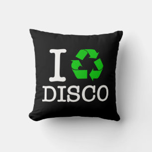 Ik Recyclen Disco Kussen