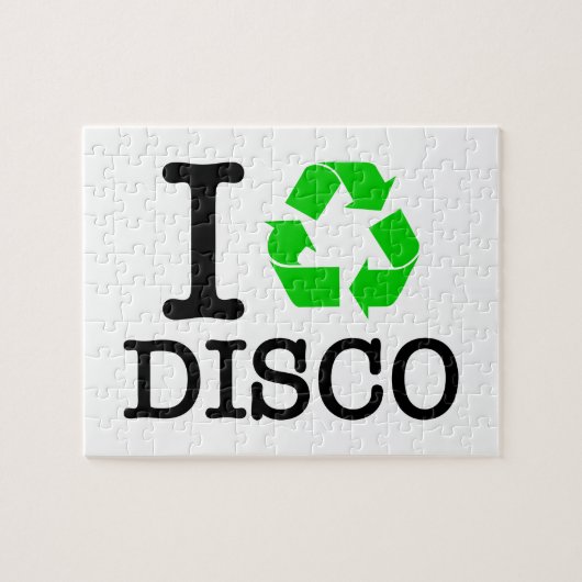 Ik Recyclen Disco Legpuzzel (Horizontaal)