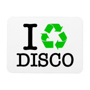 Ik Recyclen Disco Magneet