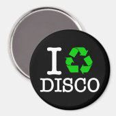 Ik Recyclen Disco Magneet (Voorkant / Achterkant)