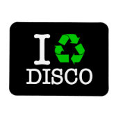Ik Recyclen Disco Magneet (Horizontaal)