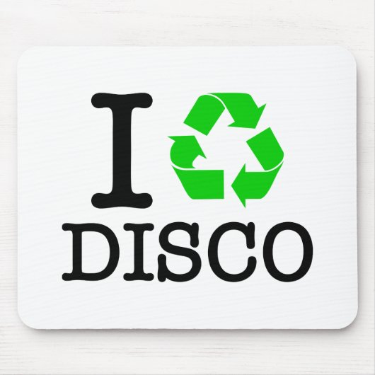 Ik Recyclen Disco Muismat (Voorkant)