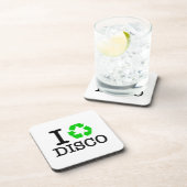 Ik Recyclen Disco Onderzetter (Rechterzijde)