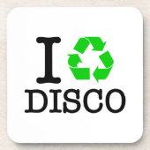 Ik Recyclen Disco Onderzetter (Voorkant)