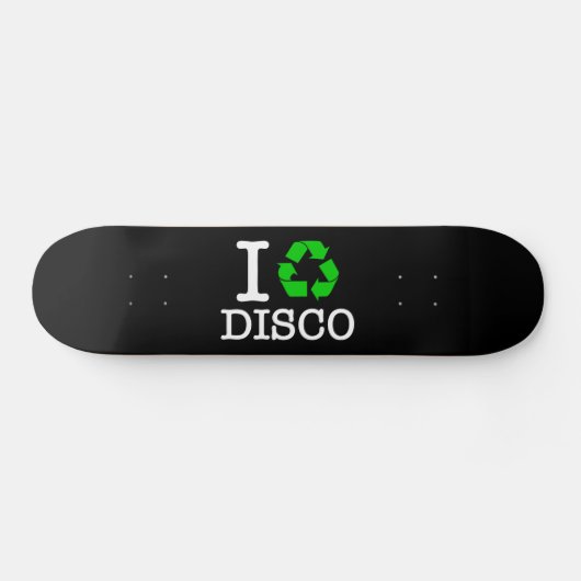 Ik Recyclen Disco Persoonlijk Skateboard (Horizontaal)