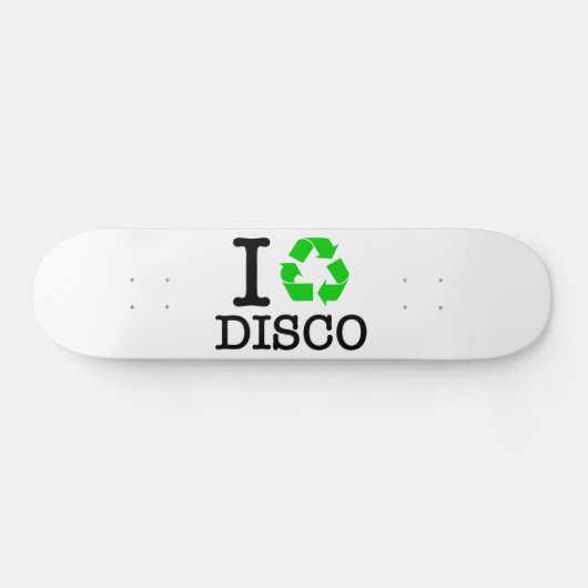 Ik Recyclen Disco Persoonlijk Skateboard (Horizontaal)
