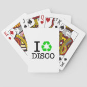 Ik Recyclen Disco Pokerkaarten (Achterkant)
