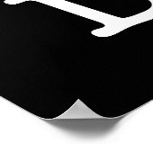 Ik Recyclen Disco Poster (Hoek)