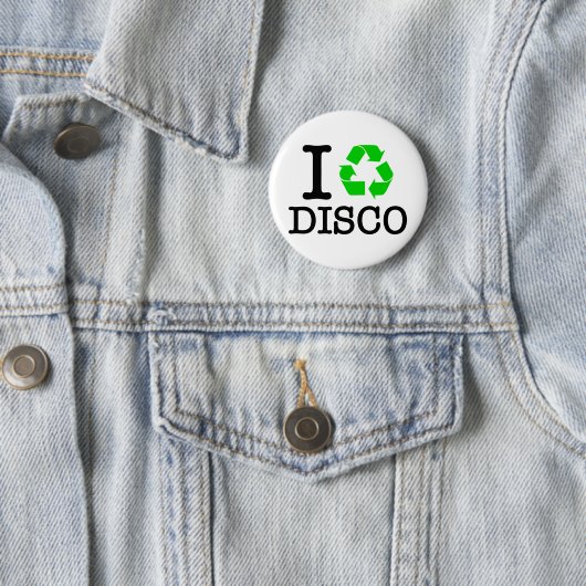 Ik Recyclen Disco Ronde Button 5,7 Cm (In situ)