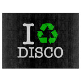 Ik Recyclen Disco Snijplank (Voorkant)