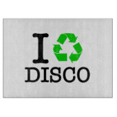 Ik Recyclen Disco Snijplank (Voorkant)