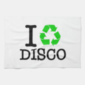 Ik Recyclen Disco Theedoek (Horizontaal)