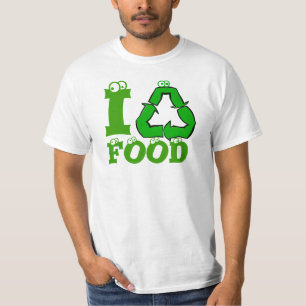 Ik Recyclen eten T-shirt